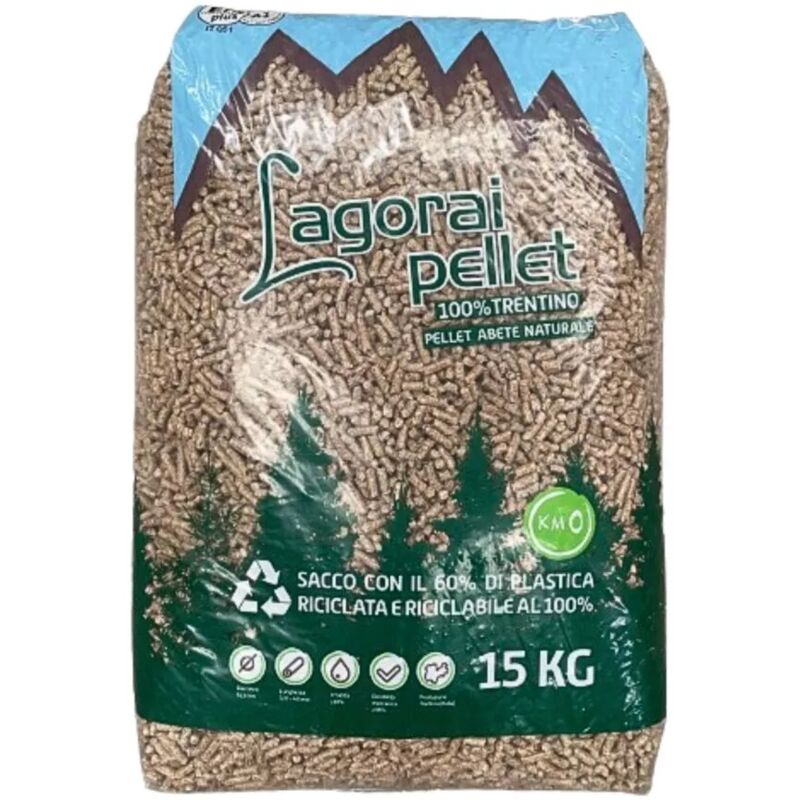 pellet in legno di abete certificato en plus a1