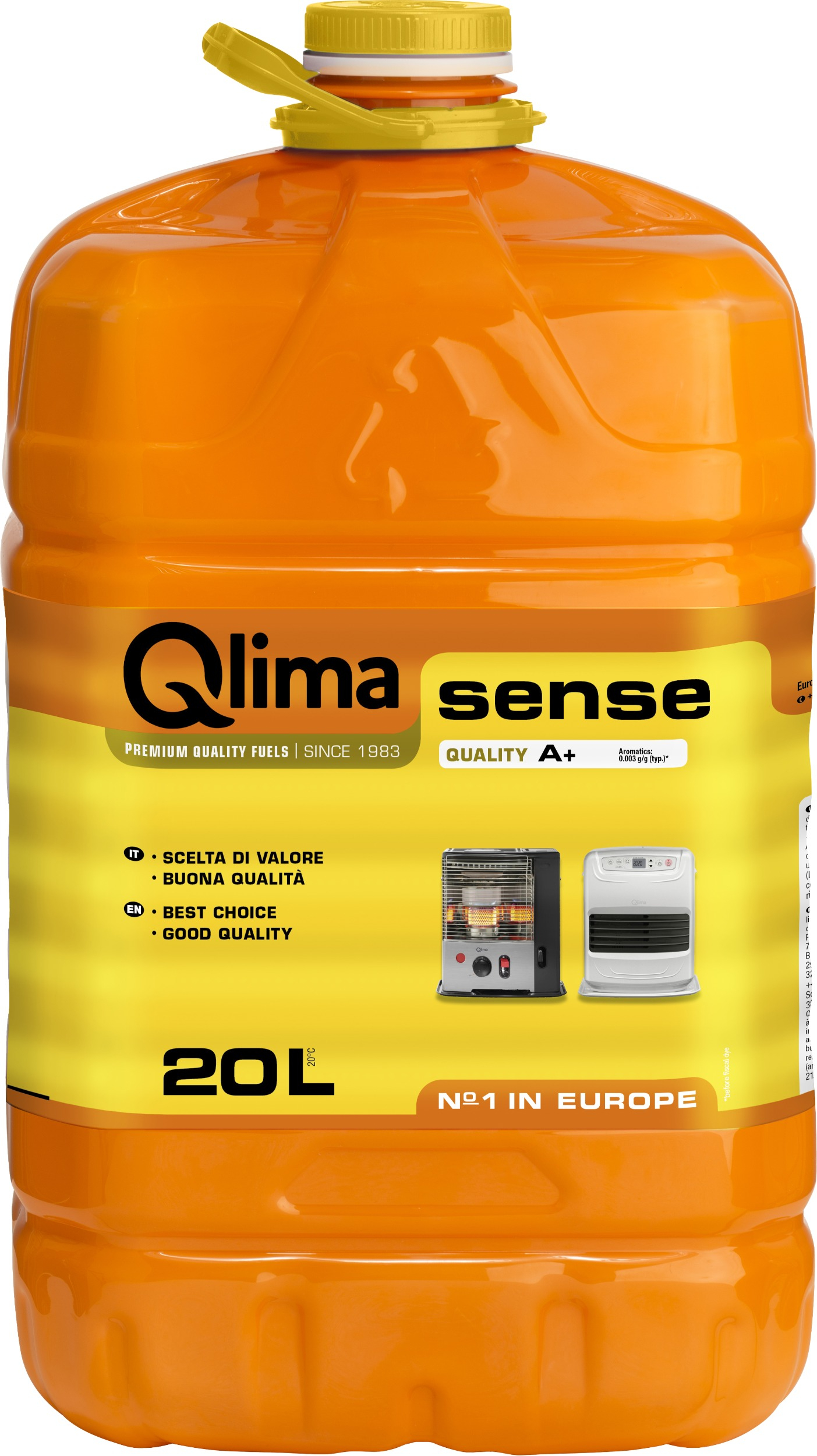 Combustibile liquido per stufe qlima